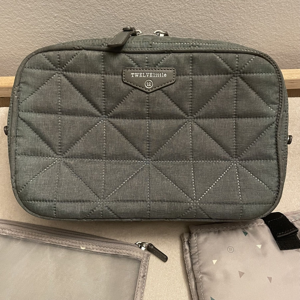 TWELVElittle Crossbody Bag (color: Denim)